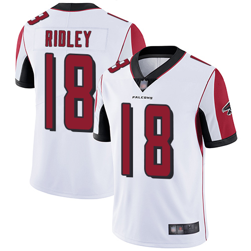 Atlanta Falcons Limited White Men Calvin Ridley Road Jersey NFL Football 18 Vapor Untouchable